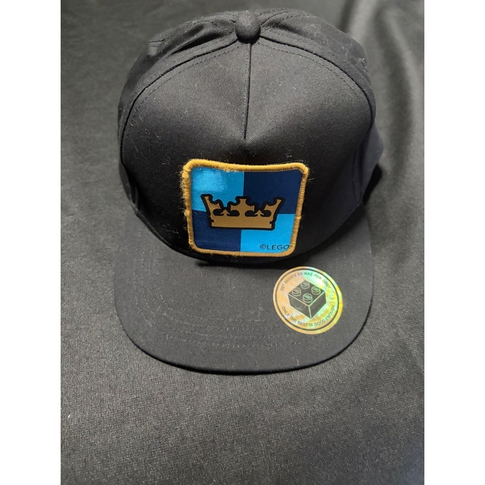 LEGO Insiders Customizable Patch Snapback Hat Crown Castle Retired NWOT